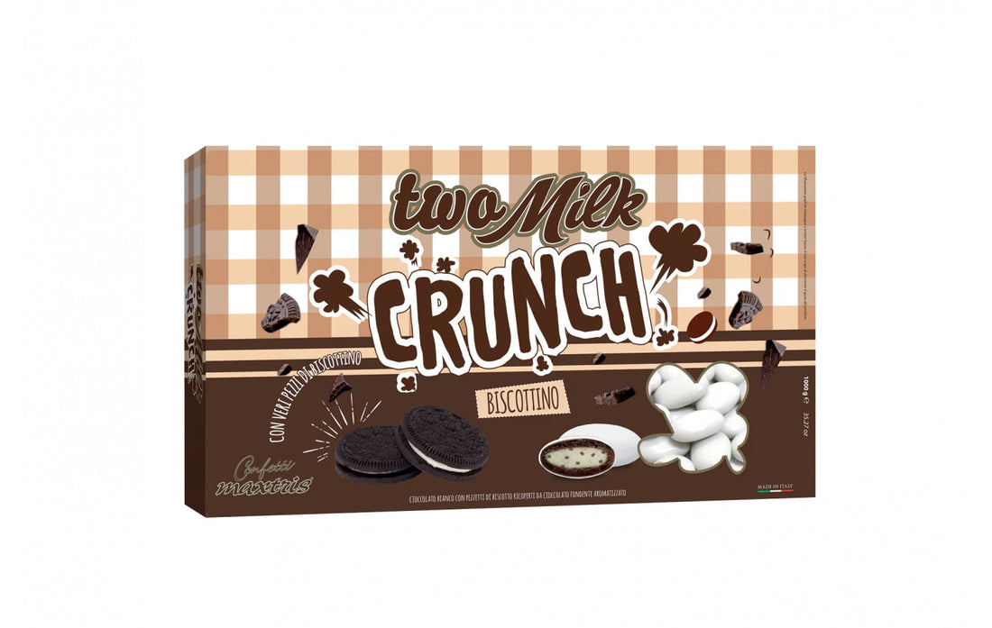 Maxtris Dragees Two Milk Crunch Keks 1 kg