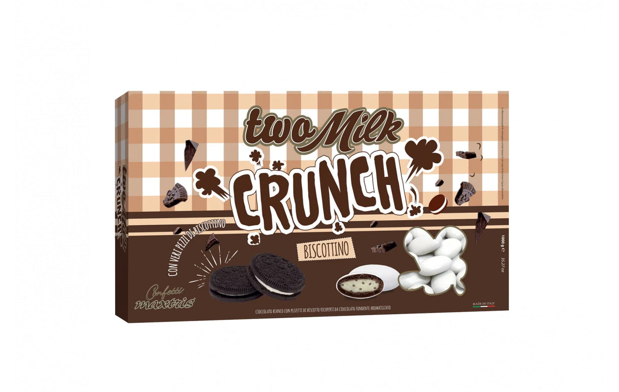 Maxtris Confetti Two Milk Crunch Keks 1 kg