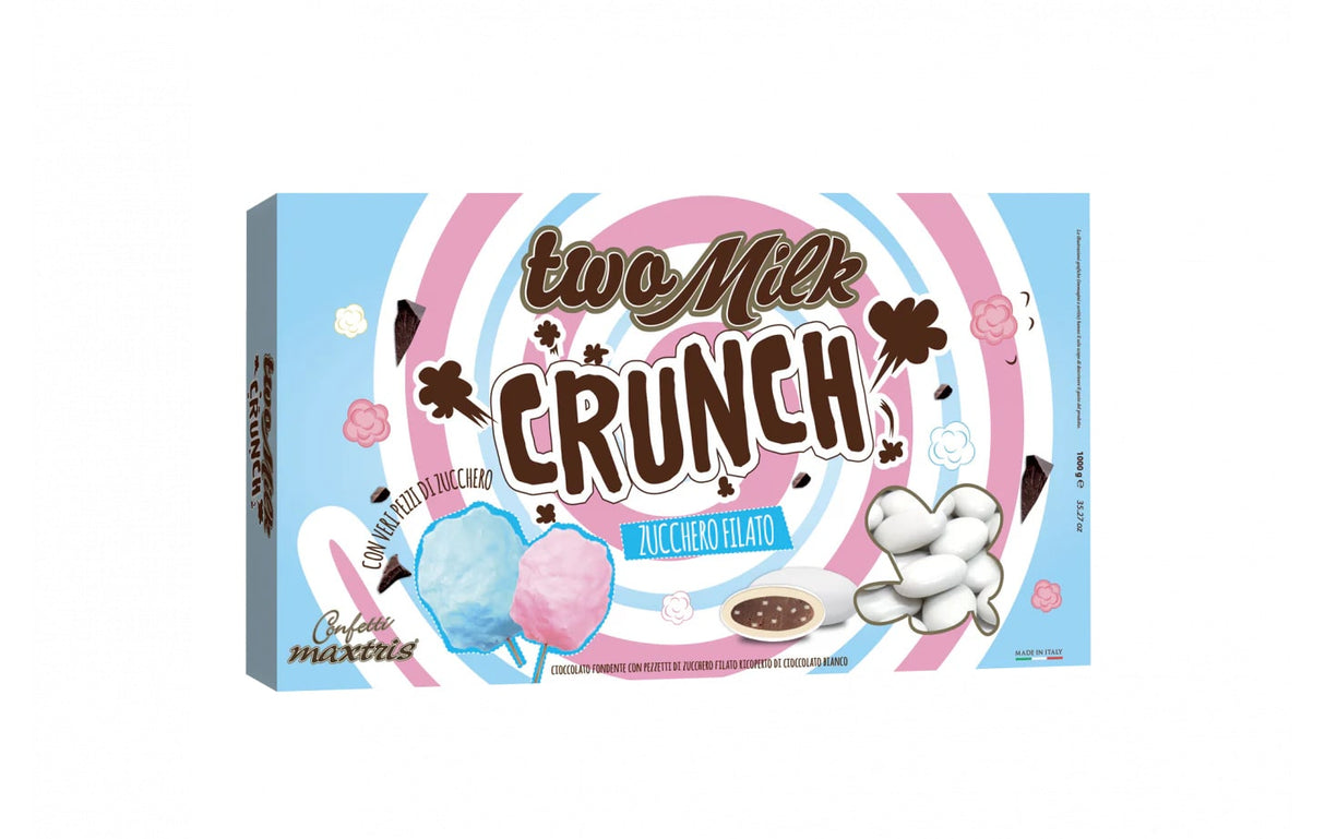 Maxtris Confetti Two Milk Crunch Zuckerwatte 1 kg