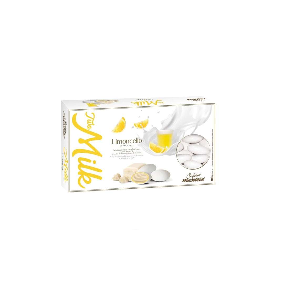Maxtris Dragees Two Milk Limoncello 1 kg
