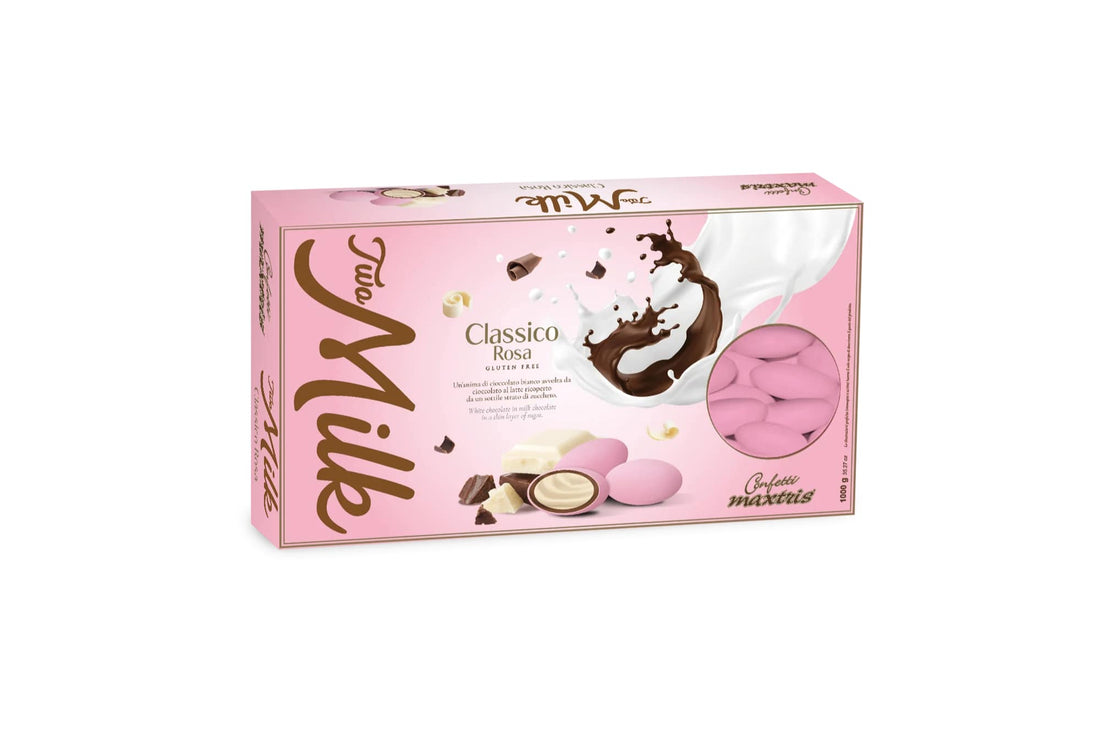 Maxtris Dragees Two Milk Classico Rosa 1 kg