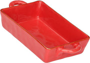 ROSE & TULIPANI Concerto Korallrot Teglia 29 x 15 x 6 Cm