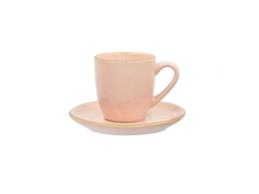 rose tulipani rose tulipani concerto rosa cipria tazza caffe con piattino ean 8018594831650