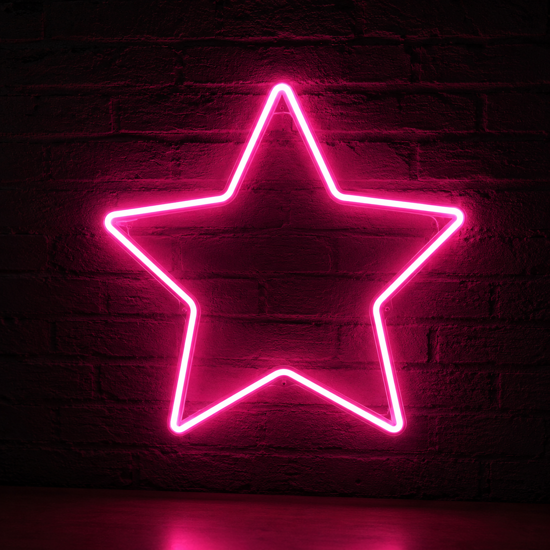 EDG Enzo De Gasperi NeonLed Weihnachtsstern Double Face D 60 cm 240 LED Rosa