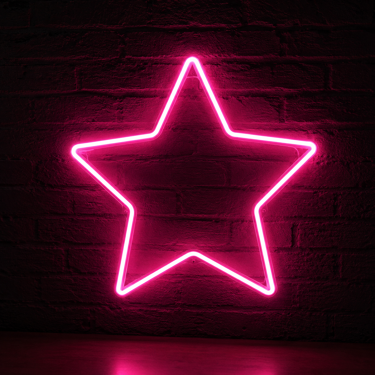 EDG Enzo De Gasperi NeonLed Weihnachtsstern Double Face D 60 cm 240 LED Rosa