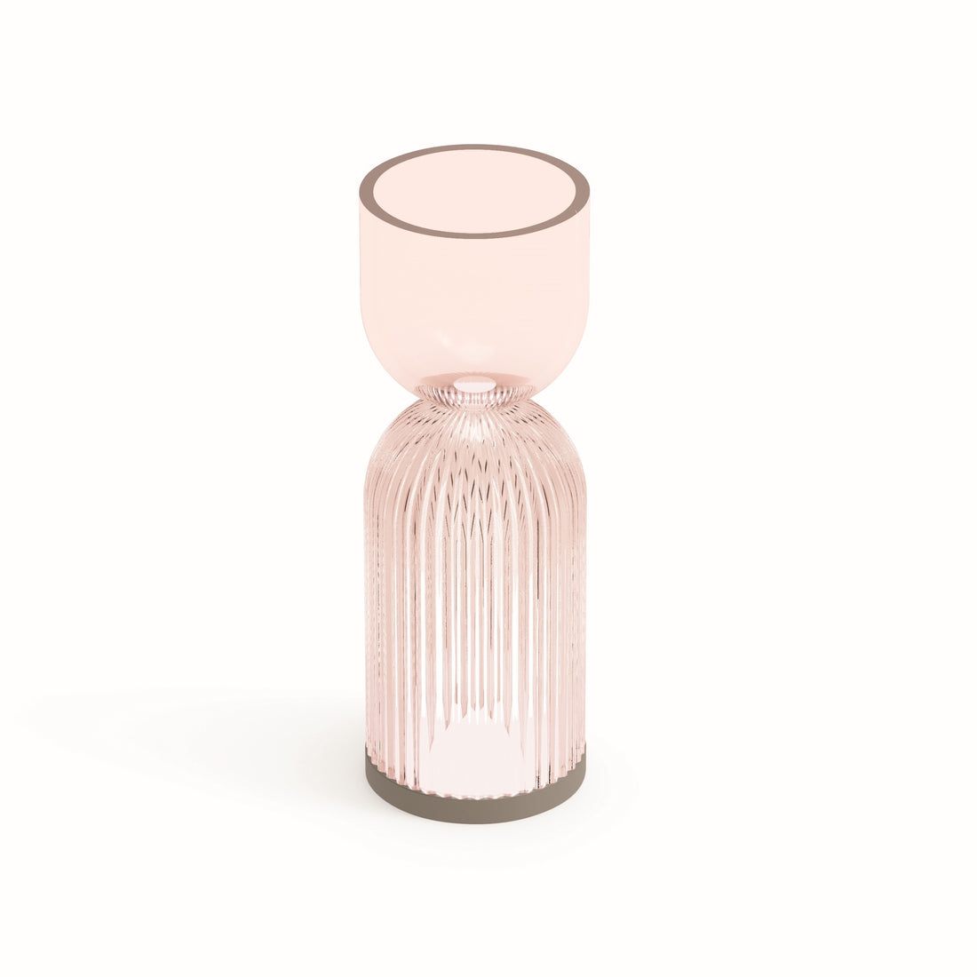 Veca S.p.a. Lampe Alba Vers. B Rosa Fume
