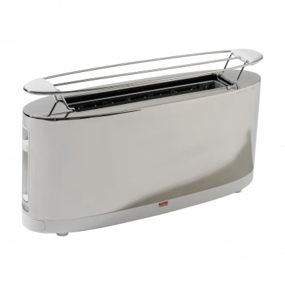 Alessi Toaster mit Brötchengrill Weiß