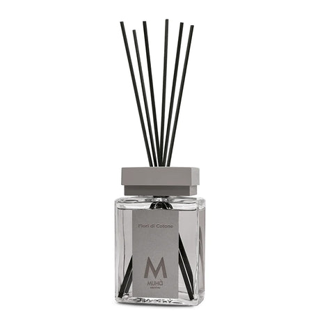 Muhà Luxe Perfume Raumduft mit Stäbchen Baumwollblüten 200 ml