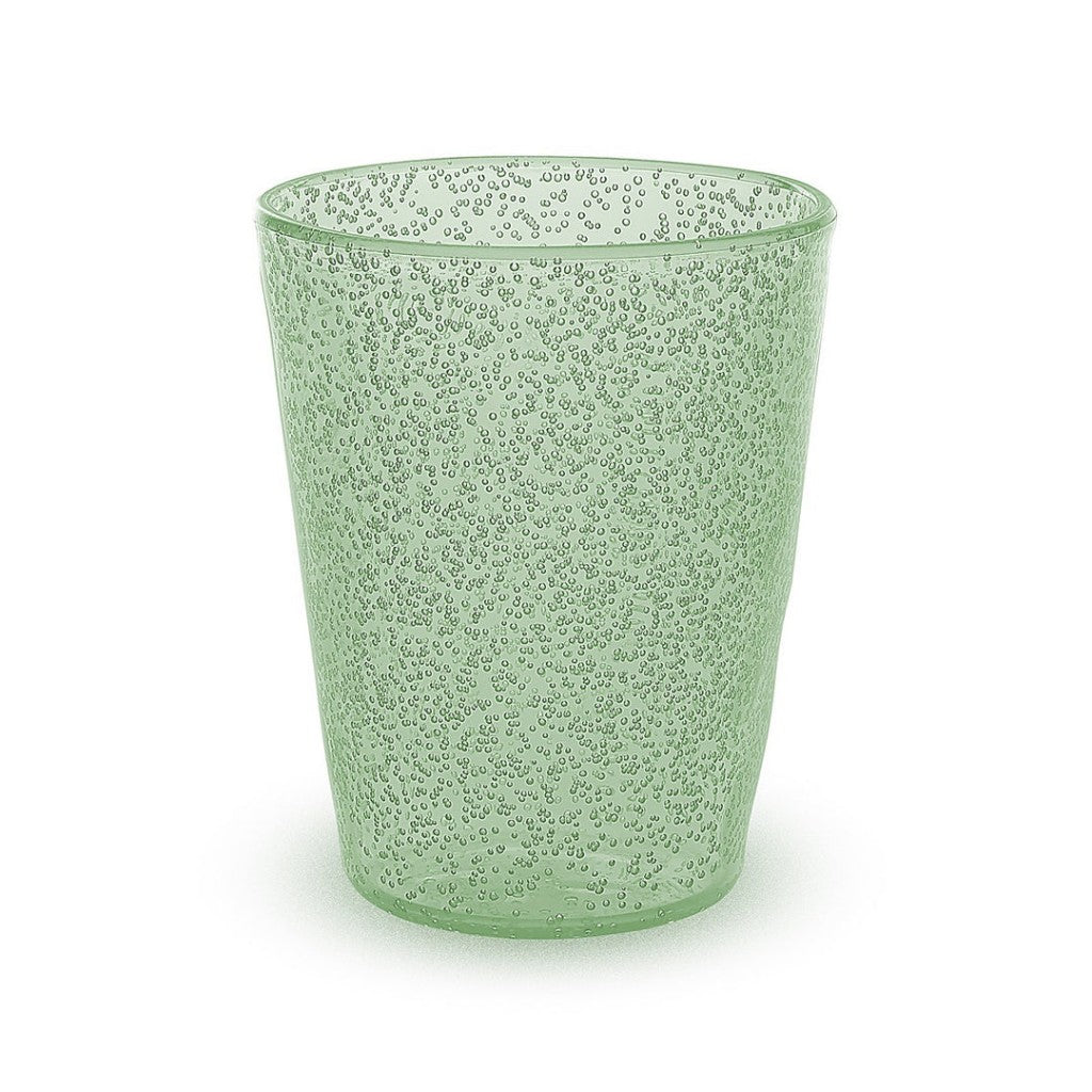 Zani Serafino Wasserglas Synth aus Methacrylat Farbe Jade
