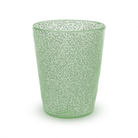 Zani Serafino Wasserglas Synth aus Methacrylat Farbe Jade