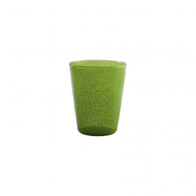 Zani Serafino Memento Synth Wasserglas aus Acrylglas Lime