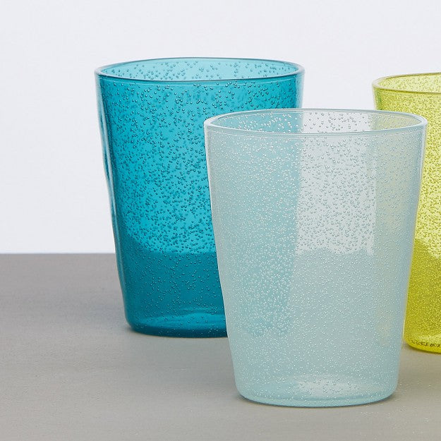 Zani Serafino Memento Synth Glas aus Makrylat in Türkis