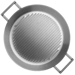 Alessi Grillpfanne Convivio D 29 cm Edelstahl Dreischichtaufbau