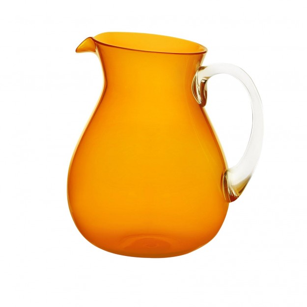 Zani Serafino Karaffe Synth Pitcher in MS-Methacrylat Farbe Mandarin