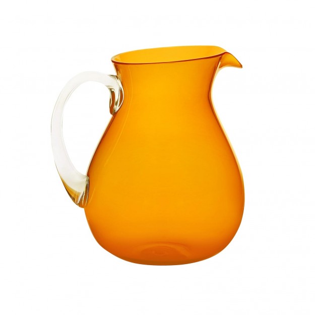 Zani Serafino Karaffe Synth Pitcher in MS-Methacrylat Farbe Mandarin