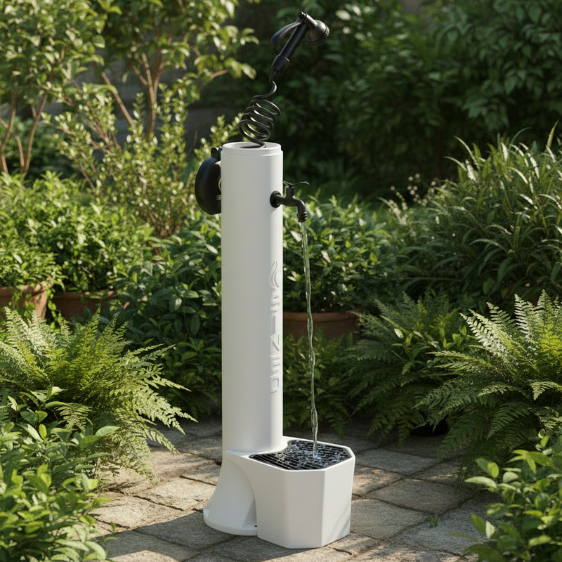 Colonna acqua bianca - lifestyle giardino 1:1