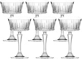 RCR Cristalleria Italiana Timeless - CH - Set aus 6 Sanduhrgläsern aus Glas