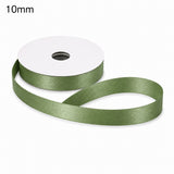 ETM Doppelseiten-Satinband Farbe Salbeigrün 10 mm x 50 m