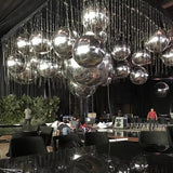 EDG Enzo De Gasperi Decoro Mirror Palla D 180 Cm Silber
