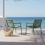 Due sedie Doga Relax su beach club