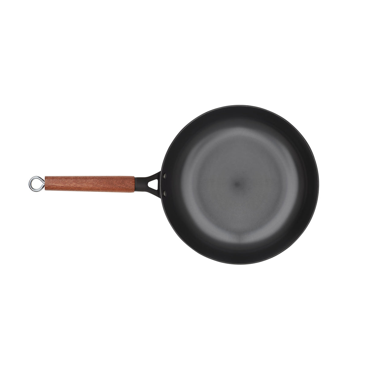 Zani Serafino Pfanne 5 Padel aus Eisen D 24 cm mit Holzgriff