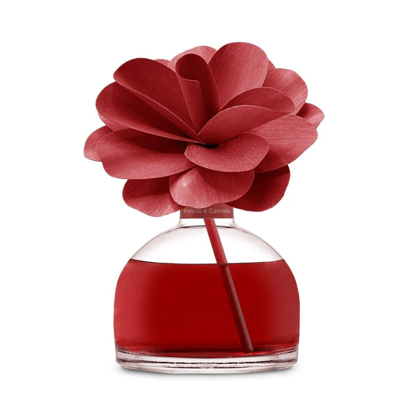 Muhà Flower Profumatore Diffuser Kamelia 200ml Orange & Zimt