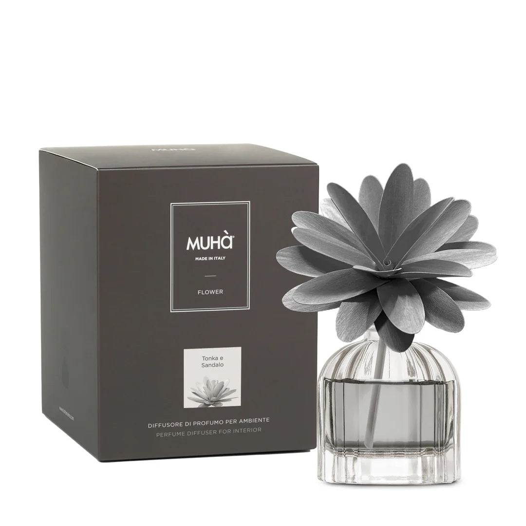 Muhà Flower Profumatore Diffuser 60ml Tonka und Sandelholz
