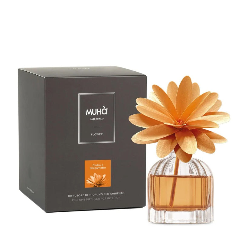 Muhà Flower Raumduft Diffuser 60ml Zitrone & Bergamotte