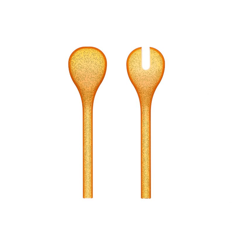 Zani Serafino Salatbesteck Salad Server Me Synth Methacrylat Mandarin