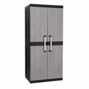 Toomax Schrank 2-türig Garage Mega Utility Cabinet – Werkzeugschrank mit 4 verstellbaren Böden