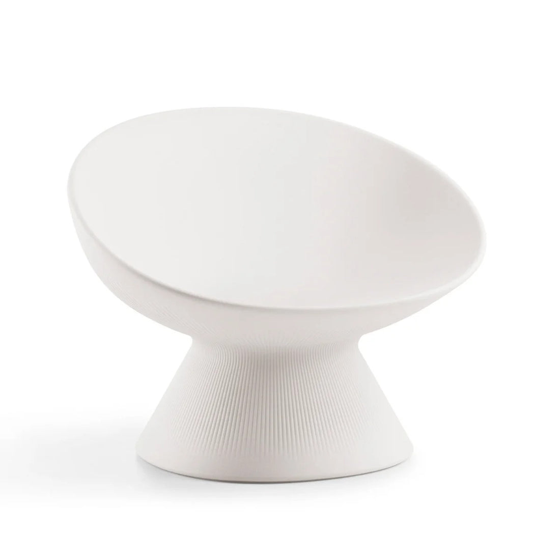 Plust Fade Relax Sessel Weiß Stein Polyethylen