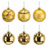 ad trend ad trend set palline di natale vetro oro d 12 cm ass cf 6 pz ean 8057586259683