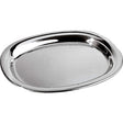 alessi alessi piatto da portata in acciaio lucido 42 x 35 cm vassoio elegante per servizio tavola ean 8003299862665