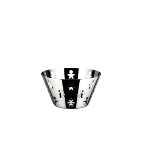 alessi alessi portafrutta girotondo in acciaio traforato d 23 cm fruttiera design elegante ean 8003299921744