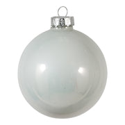 ARPIMEX Box 4 Weihnachtskugeln Ø 120 mm Glas Weiß