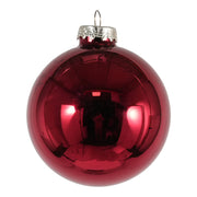 ARPIMEX Box 4 Weihnachtskugeln Ø 120 mm Bordeaux