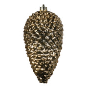 ARPIMEX Weihnachtsdekoration Tannenzapfen 13 x 25 cm Kunststoff Gold