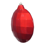 ARPIMEX Weihnachtsdekoration Scheibe 19,5 x 6,5 x 22 cm Kunststoff Rot