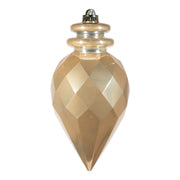 ARPIMEX Weihnachtsverzierung Diamant Spitz 11,5 x 25 cm Kunststoff Beige