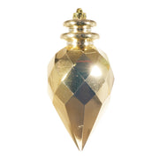 ARPIMEX Weihnachtsverzierung Spitzer Diamant 11,5 x 25 cm Kunststoff Gold