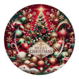 arpimex arpimex piatto decoro albero di natale d 40 cm plastica rosso ean 8018318504495