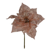 ARPIMEX Pick Poinsettia di Natale H 32 Cm Rosa