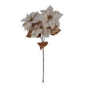 ARPIMEX Weihnachtspoinsettie 3 Stiele H 84 Cm Weiß