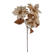 ARPIMEX Poinsettia Natalizia 3 Rami H 84 Cm Crema