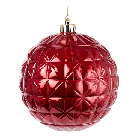 arpimex arpimex sfera di natale d 150 mm plastica rosso ean 8018318536397