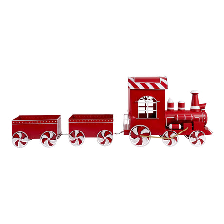 arpimex arpimex trenino decoro natalizio 201 x 345 x 71 cm metallo rosso ean 8018318534157