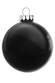 ARPIMEX Box 12 Weihnachtskugeln Glas D 10 cm Schwarz