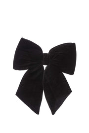 ARPIMEX Fiocco Natale Velluto 30 Cm Nero