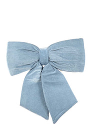 ARPIMEX Weihnachtsschleife Samt 40 cm Blau