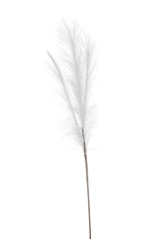 ARPIMEX Farnblatt x 3 Glitter H 91 cm Weiß